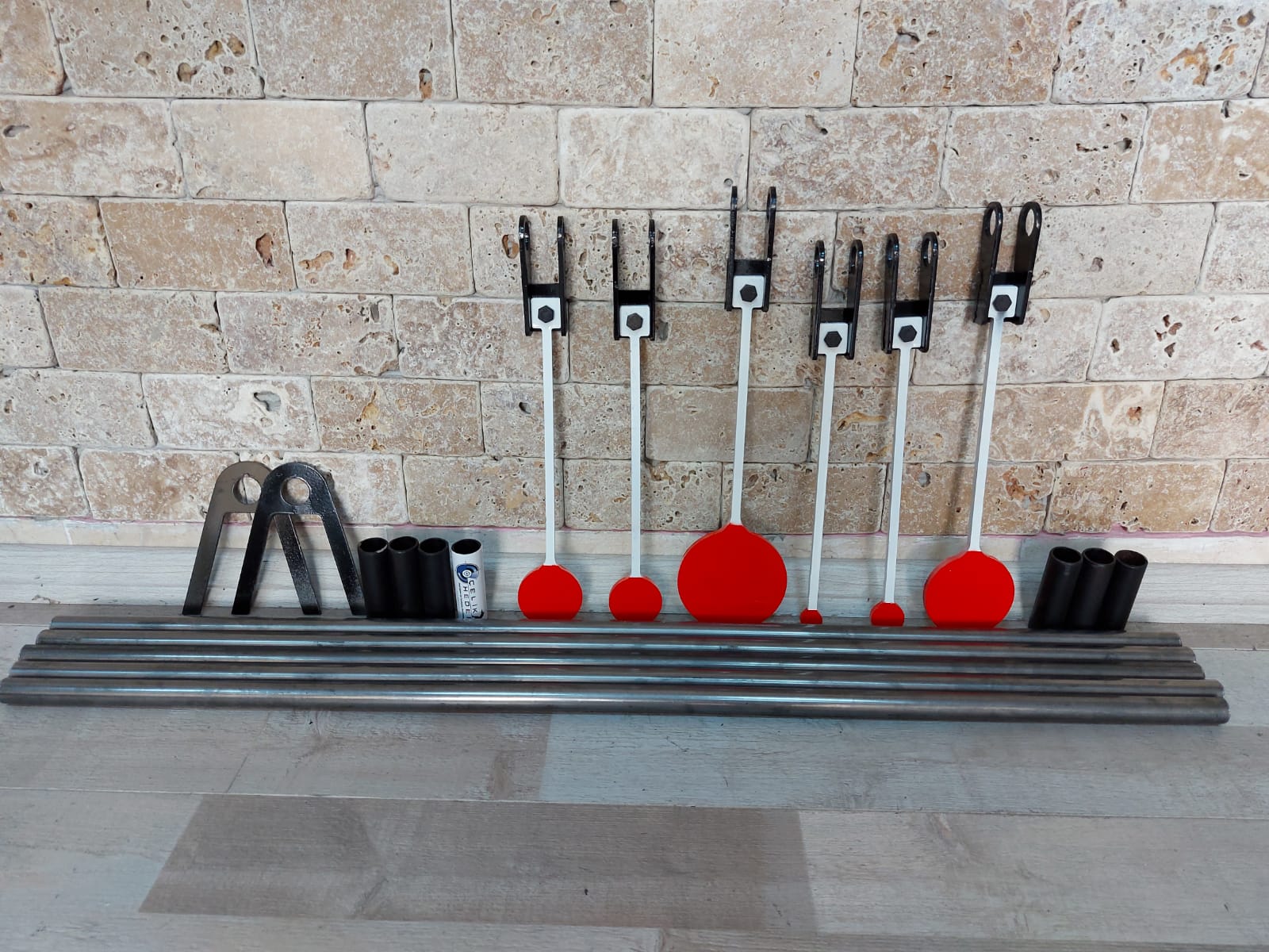 Havalı Tüfekler  PCP Tüfekler için Bağımsız Hareketli  Güçlü Çelik Hedef