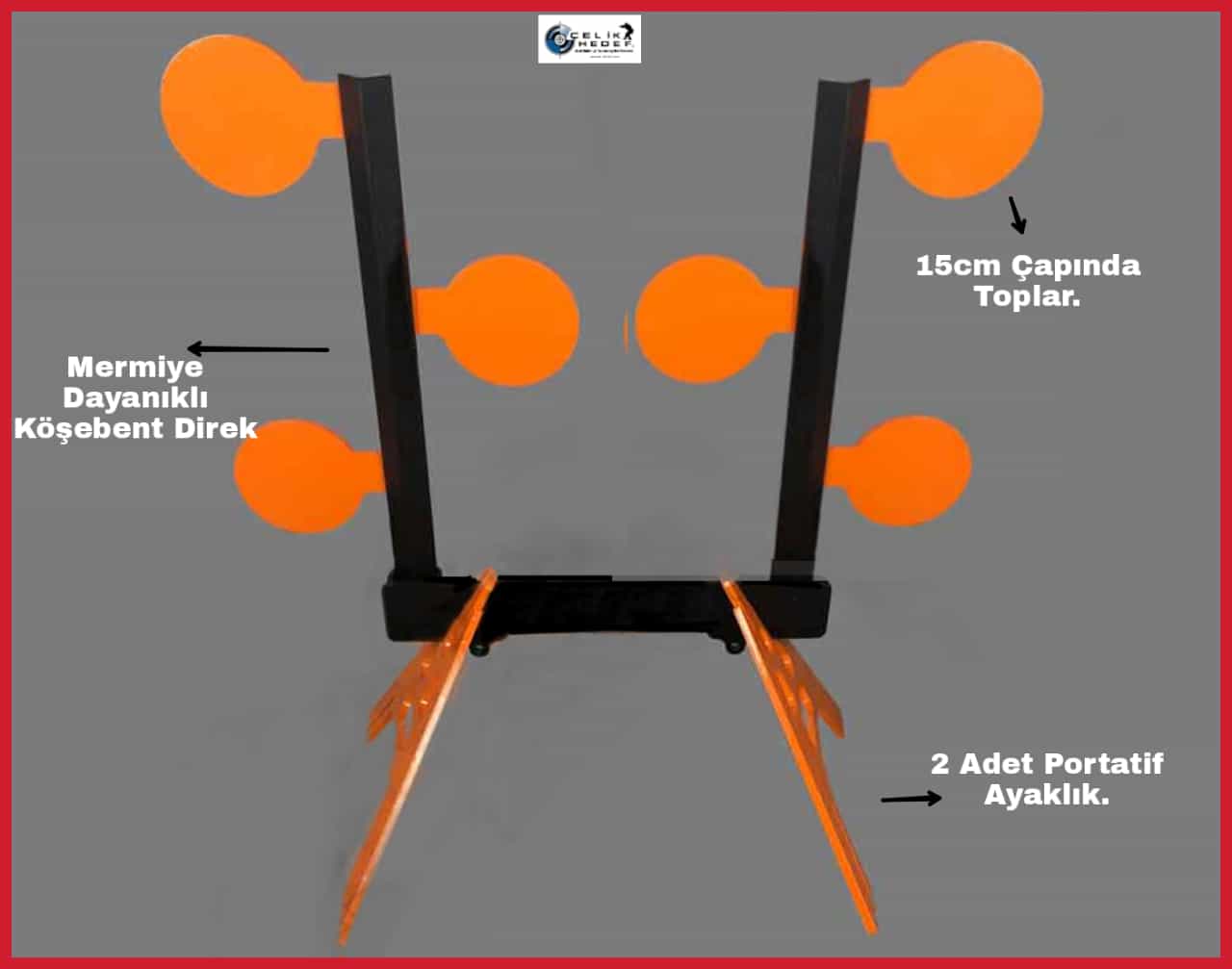 Düello Ağacı (Compact Model) Çelik Hedef Sistemleri