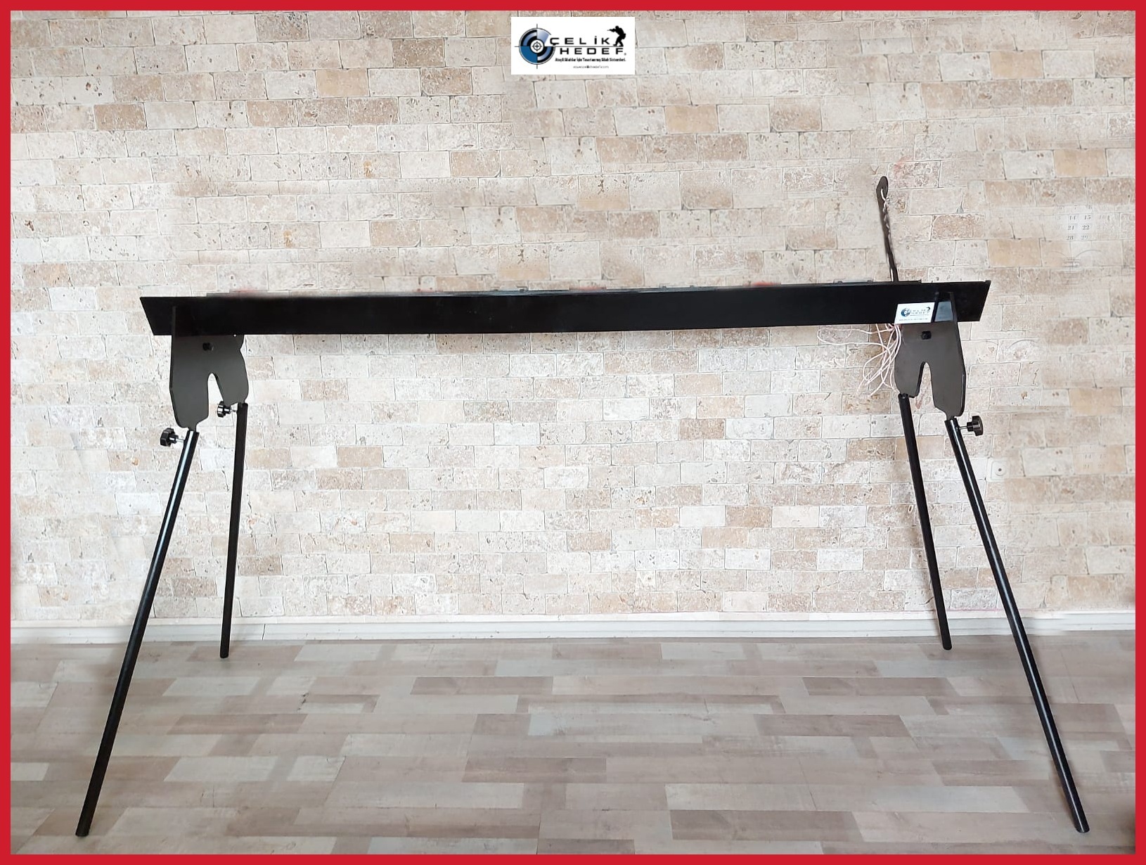 Yatay 8'Lı Şans Topları Çelik Hedef (Kart Stand)
