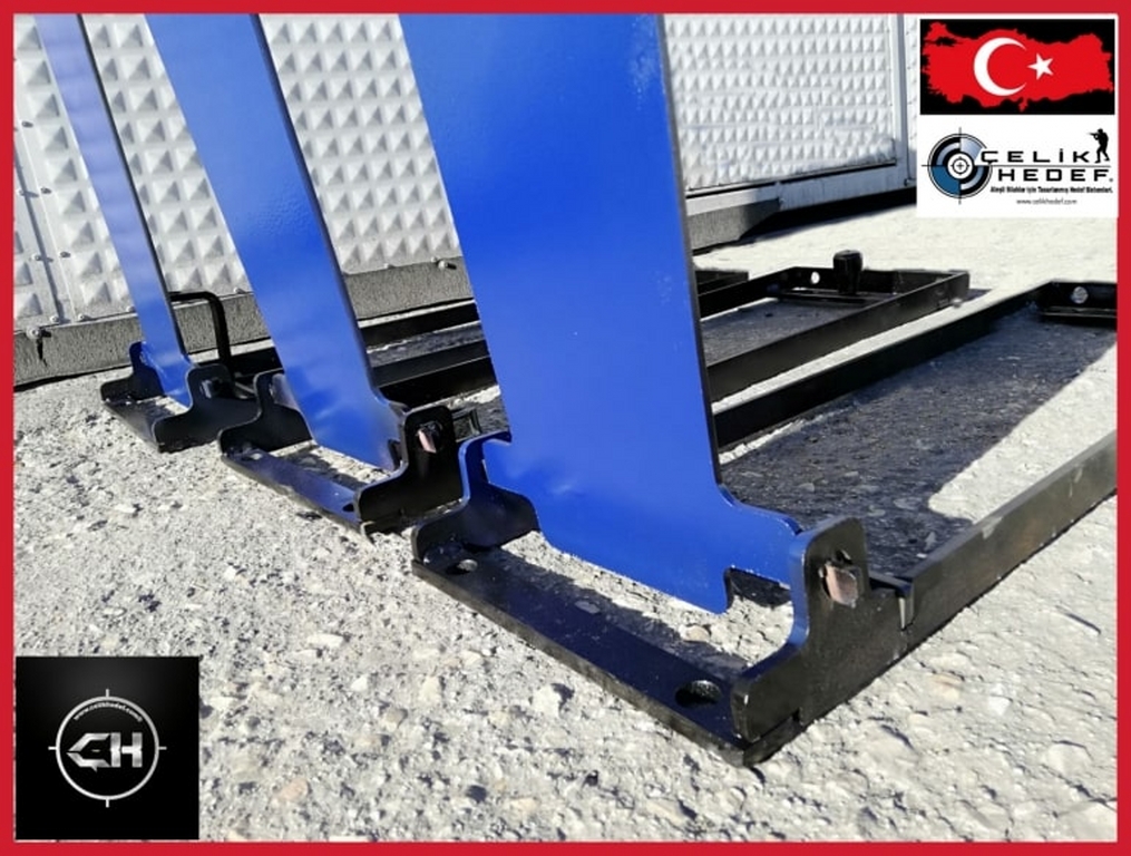 IPSC Mini Pepper Çelik Hedef  -  56cm Boyutlu - IPSC MİNİ POPPER TARGET (Mızrak Hedef)