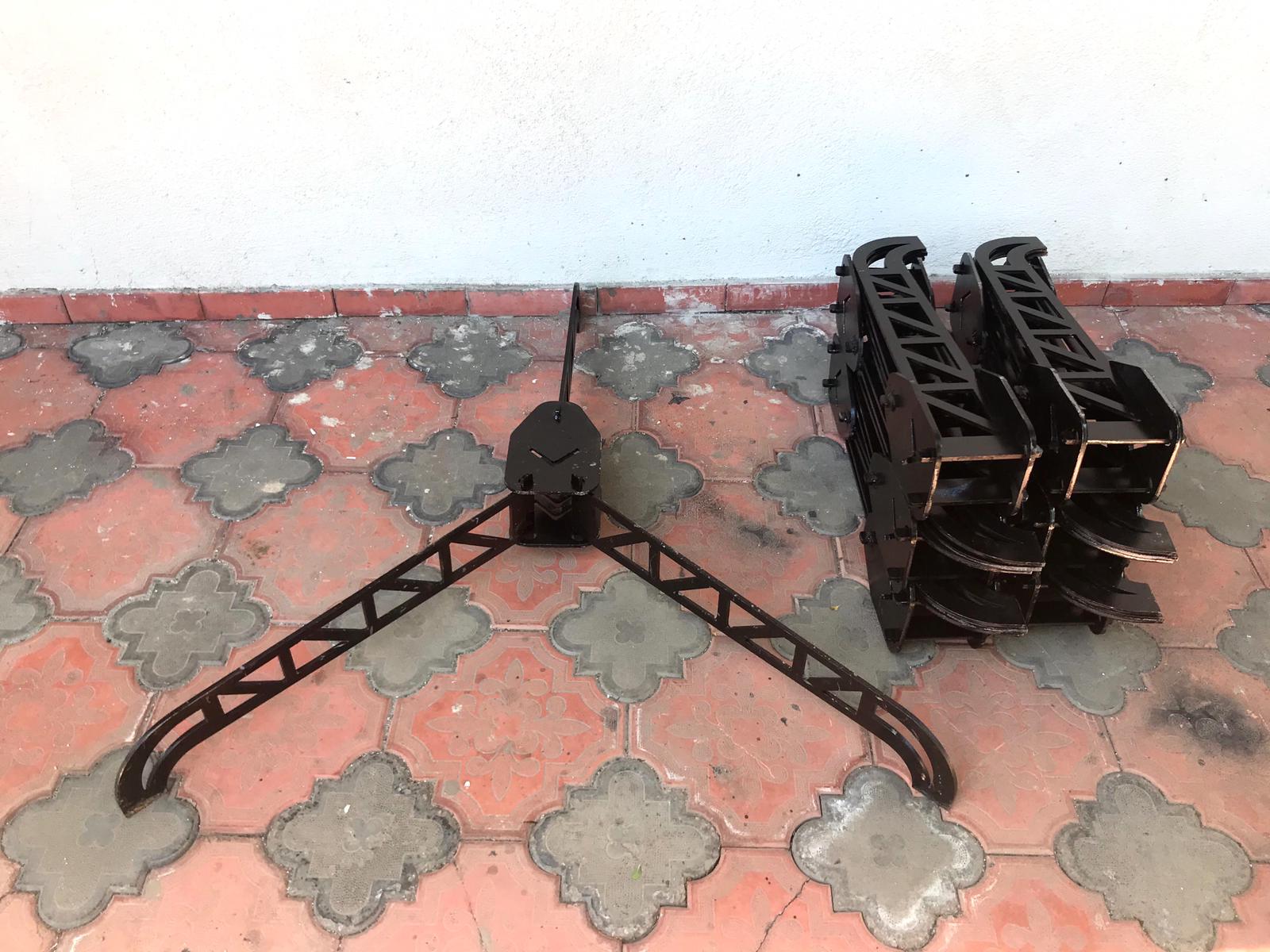 6'lı (Kare Toplar) Sallanır Bağımsız Hareketli Hedef Sistemleri