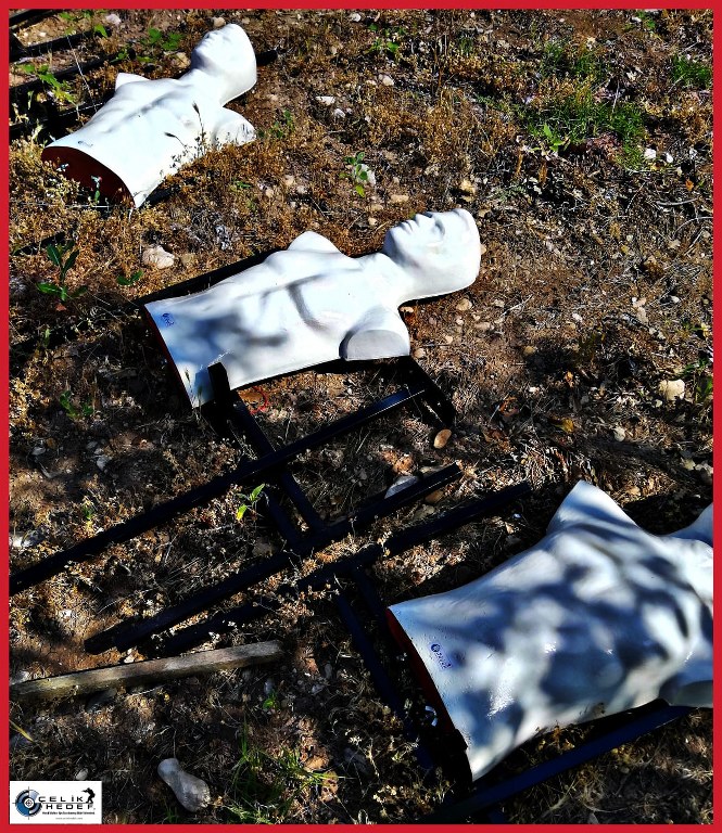 RUBBER DUMMY TARGET - TABANCA TÜREVLERİ İÇİN 3D KAUÇUK HEDEF