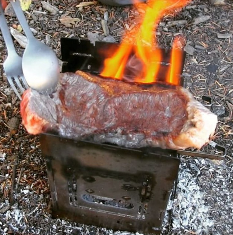 Metal Kamp Ocağı, Kamp Sobası Ve Portatif Ocak (Kod: 002)