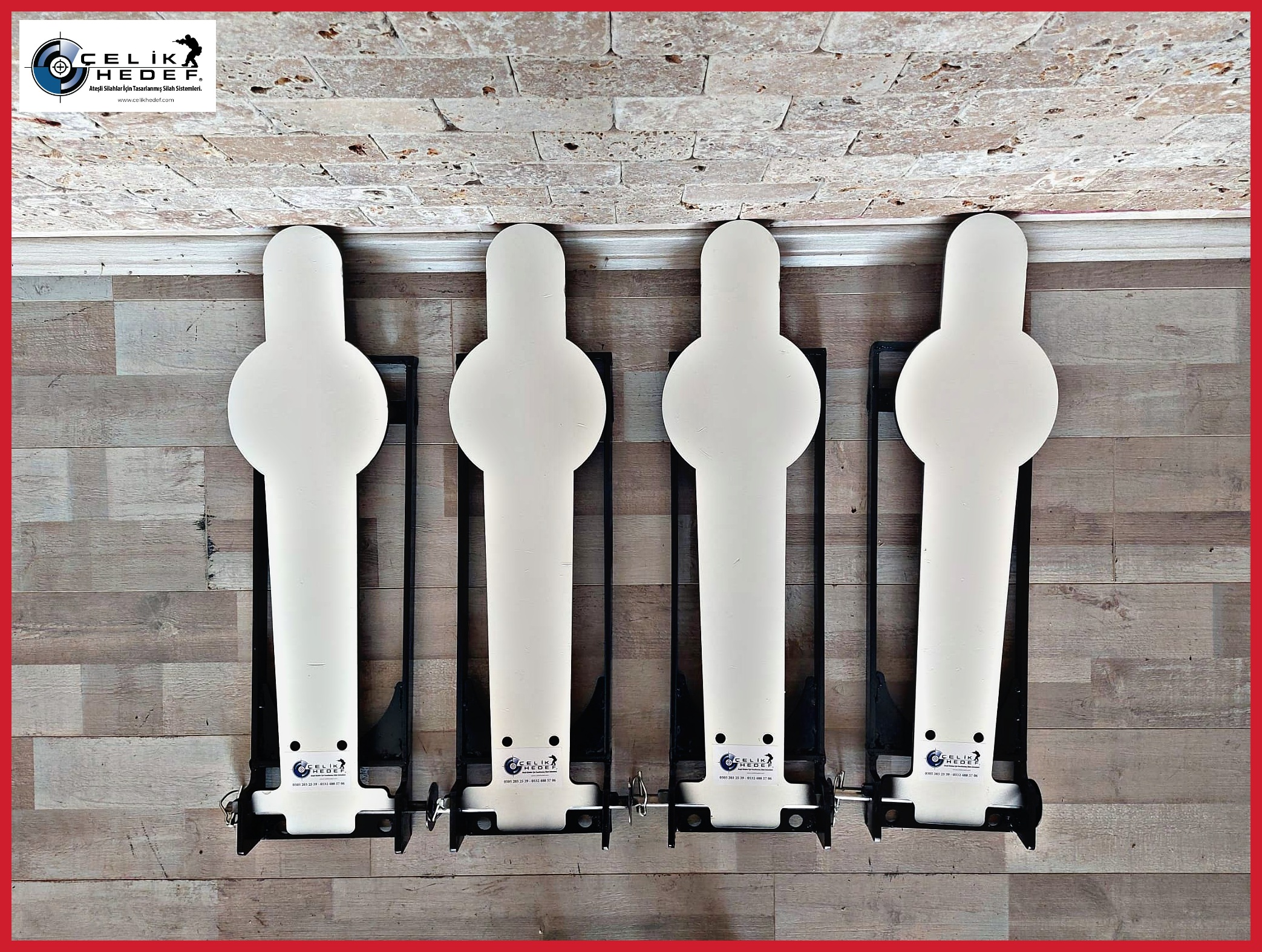 IPSC Mini Pepper Çelik Hedef (Yarışma ve Turnuva Atışları)(Mızrak Hedef) --- Nato Stok Numaralı (CHS-9)