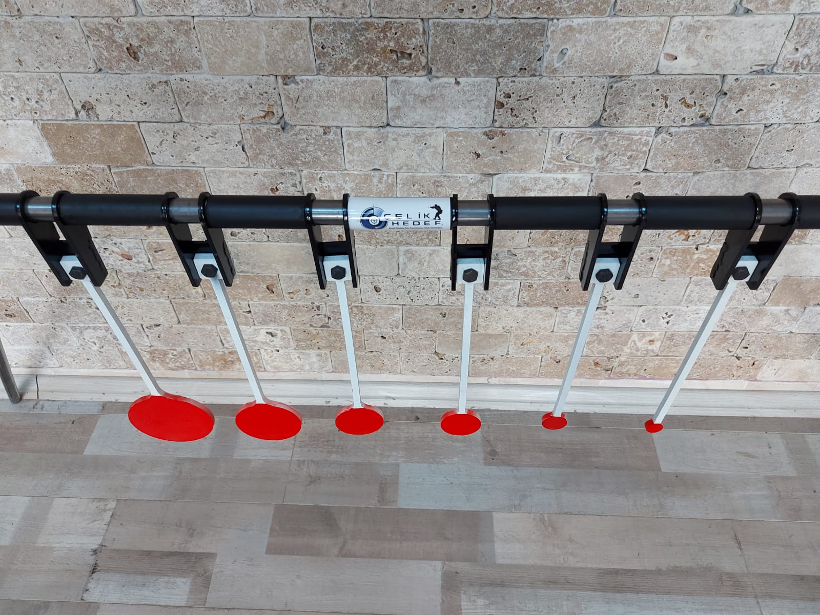 Havalı Tüfekler  PCP Tüfekler için Bağımsız Hareketli  Güçlü Çelik Hedef