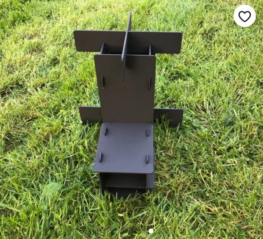 Roket Ocağı, Roket Sobası, Rocket Stove veya Roket Mangal, Kamp Ocağı Lazer Kesim