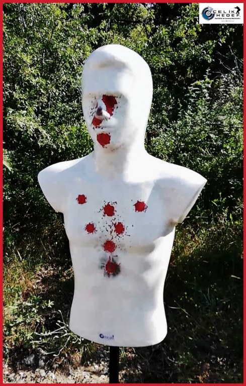 RUBBER DUMMY TARGET - TABANCA TÜREVLERİ İÇİN 3D KAUÇUK HEDEF