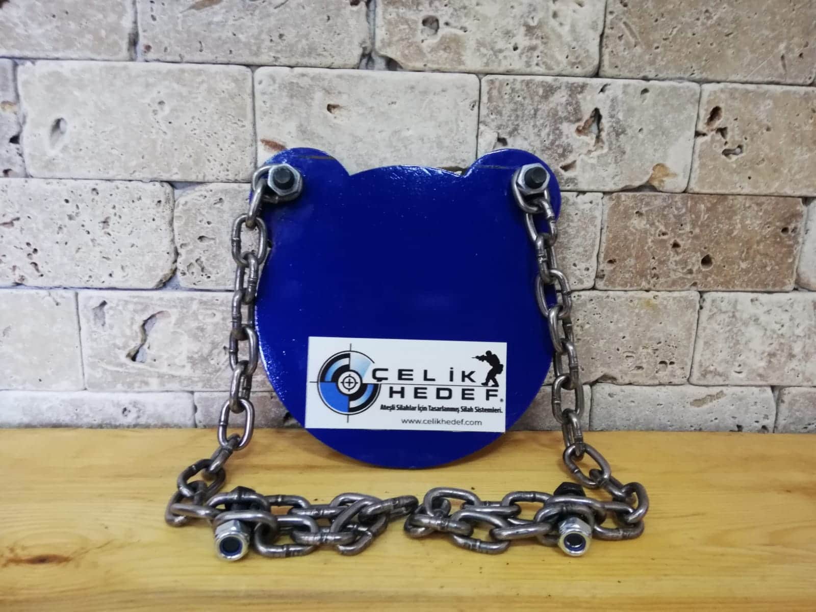20cm Çaplı Kulaklı Yuvarlak Gong Hedef