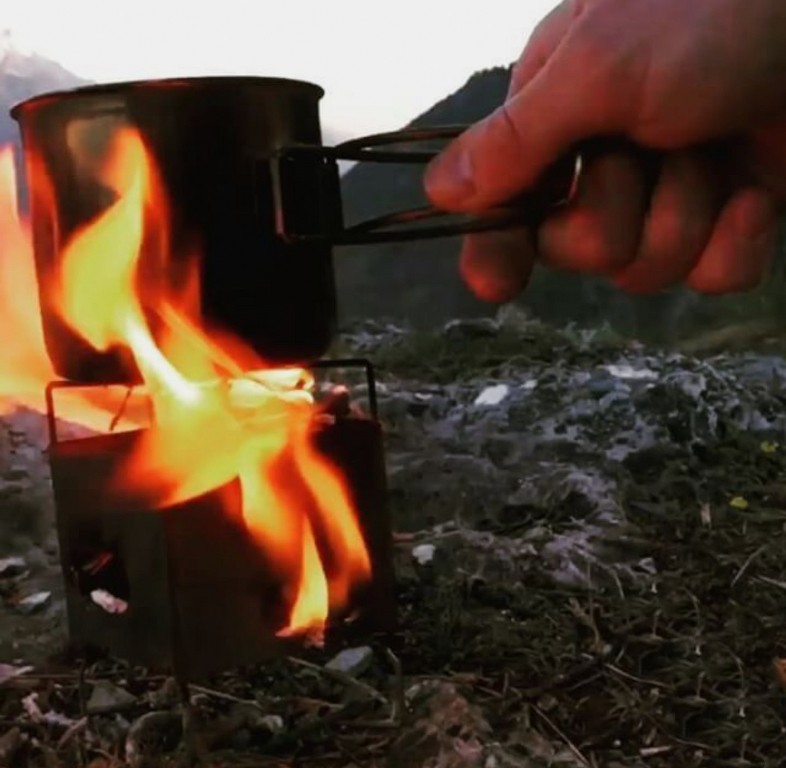 Metal Kamp Ocağı, Kamp Sobası Ve Portatif Ocak (Kod: 002)