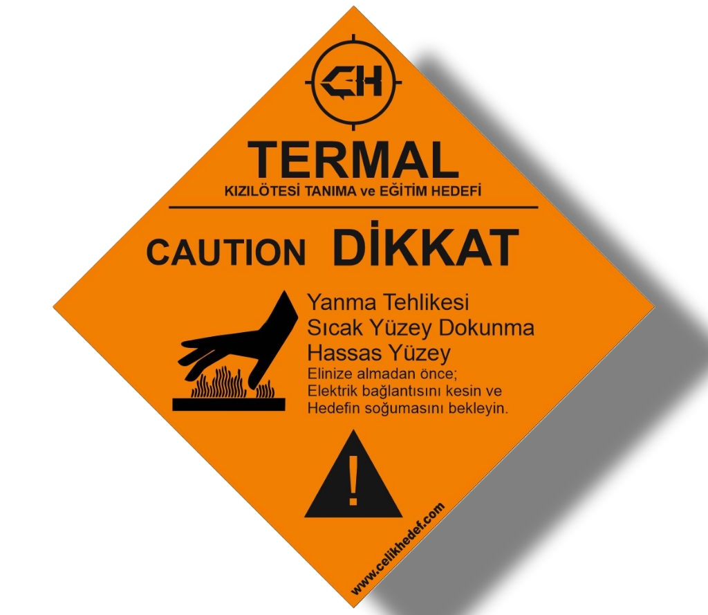 YEDEK - TERMAL HEDEF - KIZILÖTESİ TANIMA VE EĞİTİM HEDEFİ