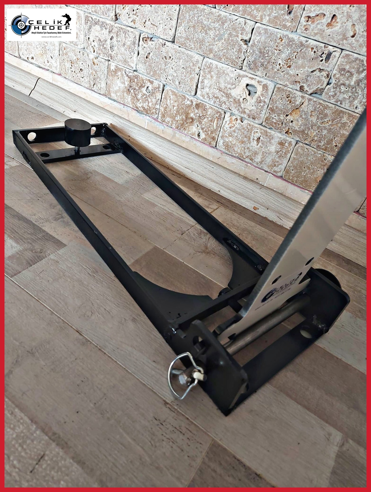 IPSC Mini Pepper Çelik Hedef (Yarışma ve Turnuva Atışları)(Mızrak Hedef) --- Nato Stok Numaralı (CHS-9)