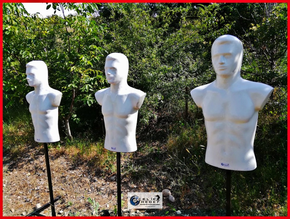RUBBER DUMMY TARGET - TABANCA TÜREVLERİ İÇİN 3D KAUÇUK HEDEF