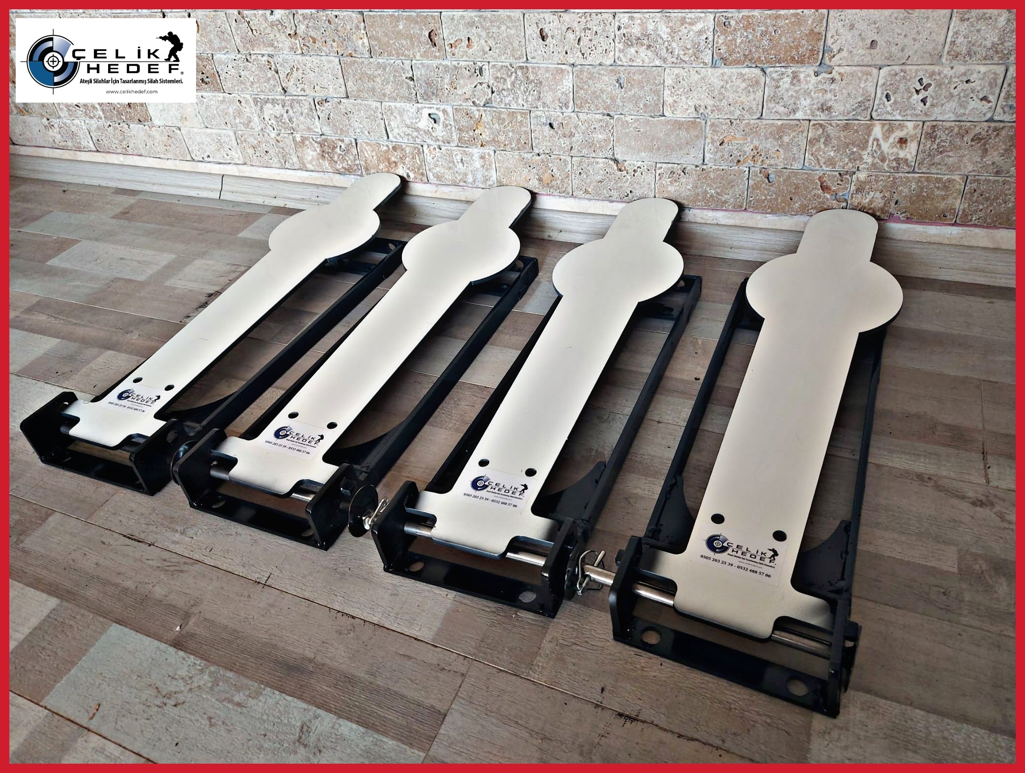 IPSC Mini Pepper Çelik Hedef (Yarışma ve Turnuva Atışları)(Mızrak Hedef) --- Nato Stok Numaralı (CHS-9)