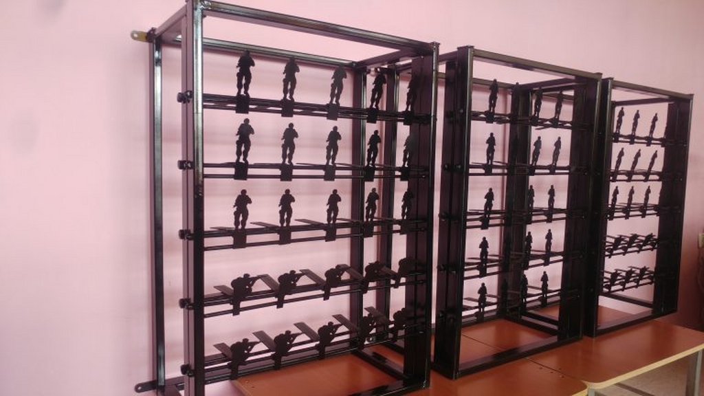 Airsoft Poligon 30 Figürlü Manuel Hedef Sistemi (Asker Modelli Hedefler) MASA ÜSTÜ MODEL
