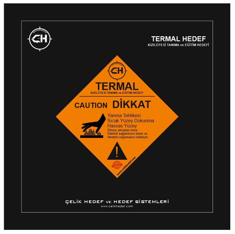 TERMAL HEDEF - KIZILÖTESİ TANIMA VE EĞİTİM HEDEFİ