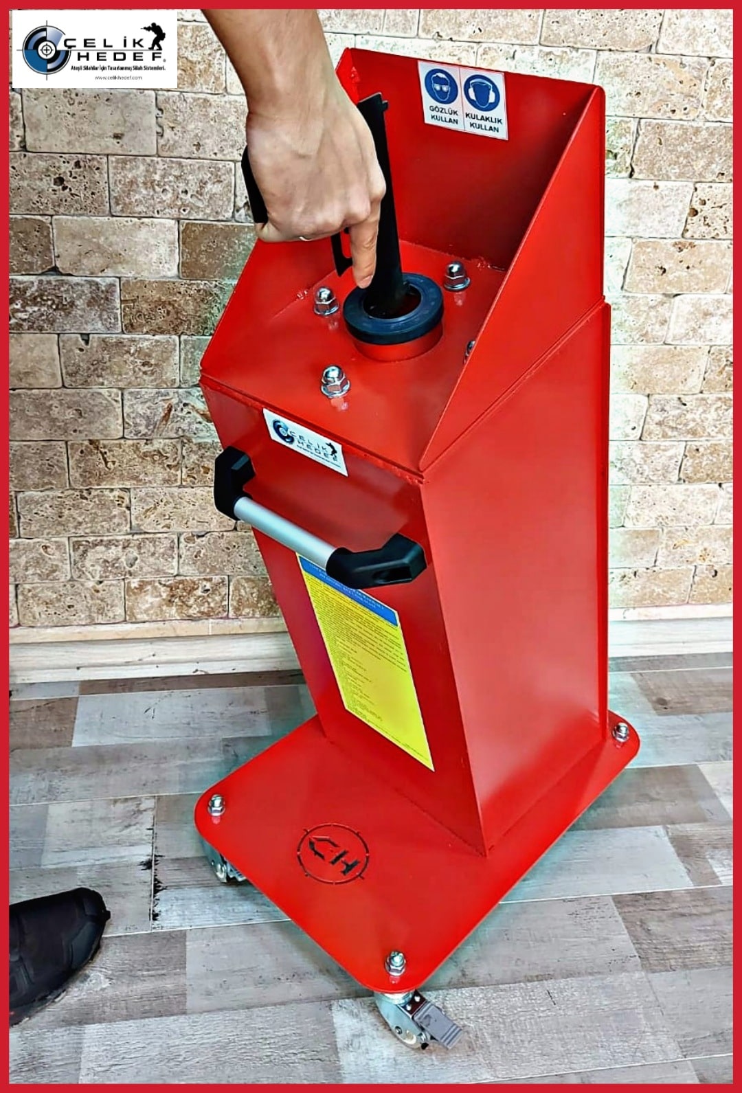 Doldur Boşalt İstasyonu Compact EGM Tip (Tabanca-Mp5 Hafif ve Ağır Makinalı Tüfek) Doldur-Boşalt İstasyonu BR7 Koruma Seviyeli Doldur Boşalt İstasyonu