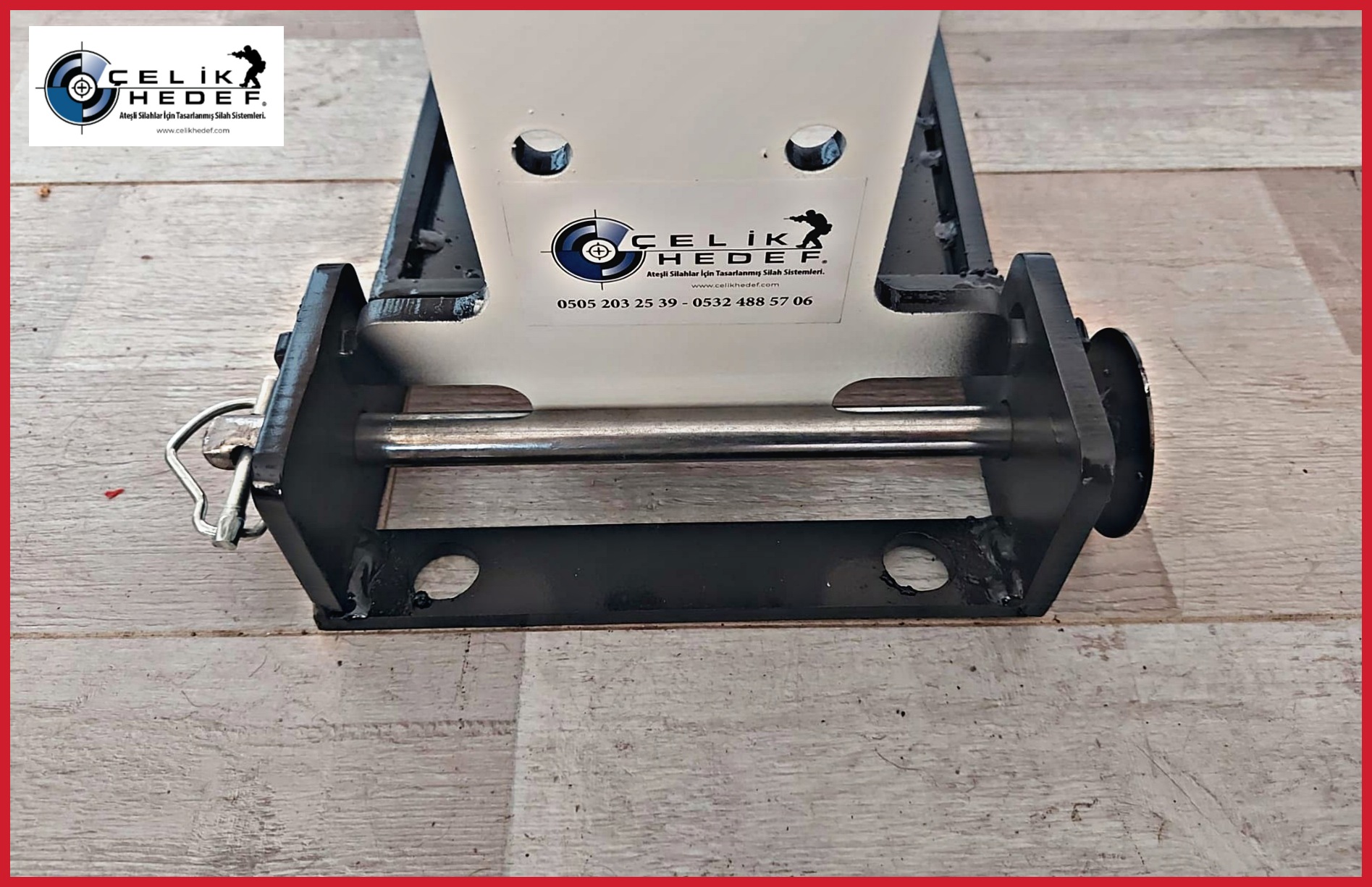 IPSC Mini Pepper Çelik Hedef (Yarışma ve Turnuva Atışları)(Mızrak Hedef) --- Nato Stok Numaralı (CHS-9)